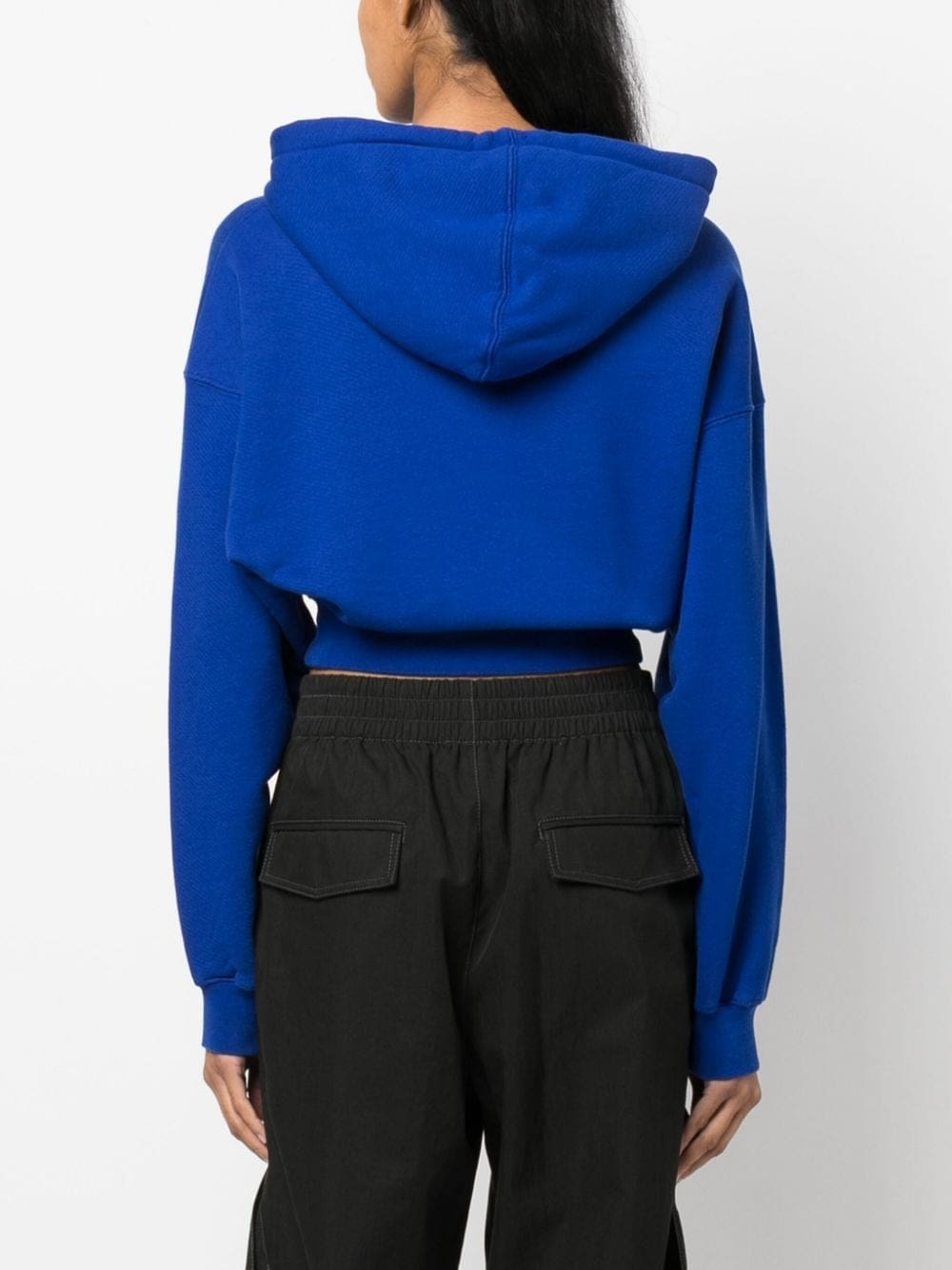 Off-White Arrows-motif cropped cotton sweatshirt - Image 4