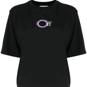 Off-White logo-print cotton T-shirt
