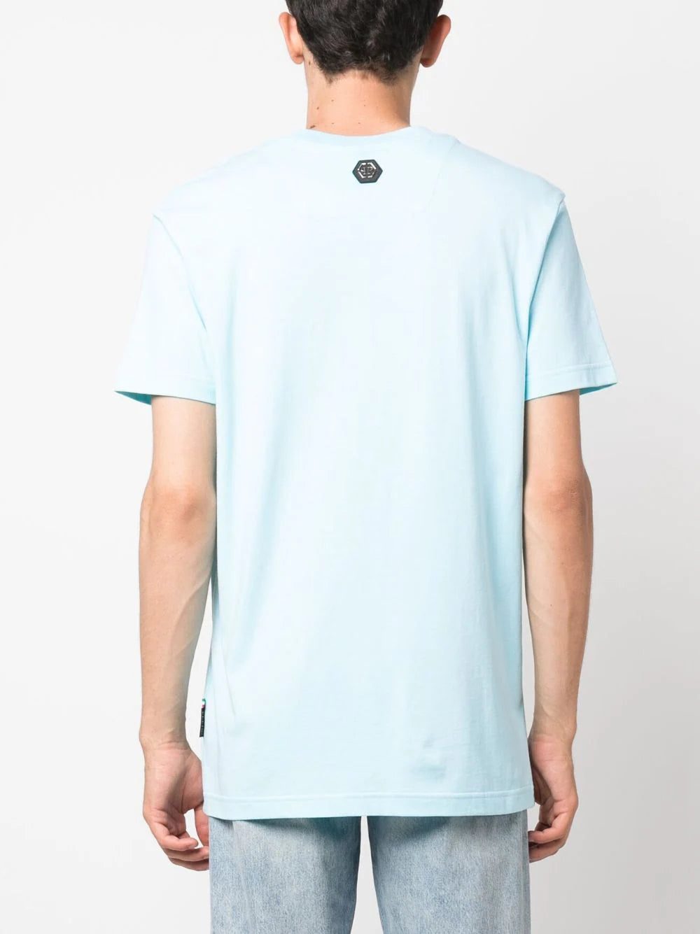 Philipp Plein logo-print cotton T-shirt - Image 4