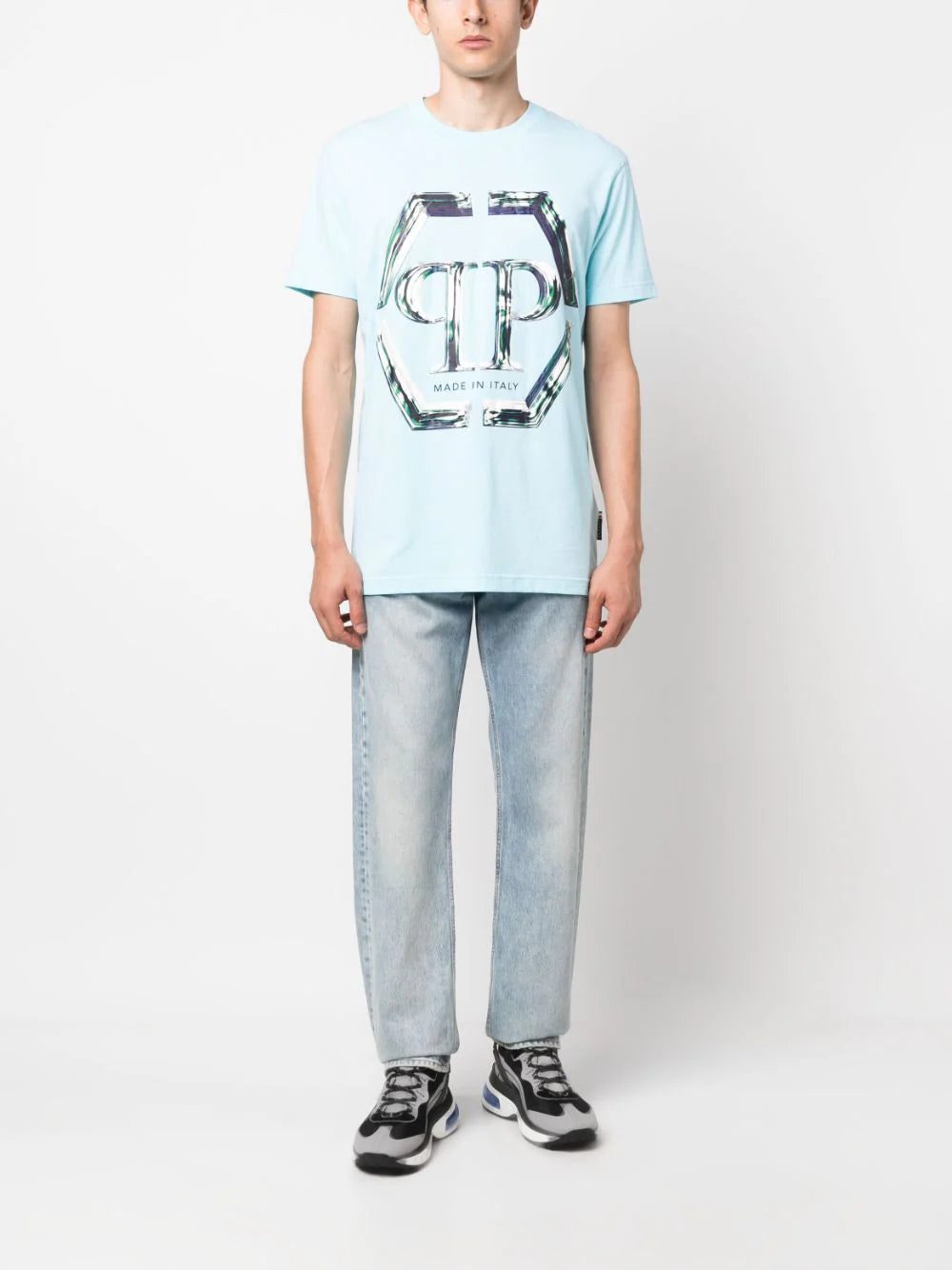 Philipp Plein logo-print cotton T-shirt - Image 2