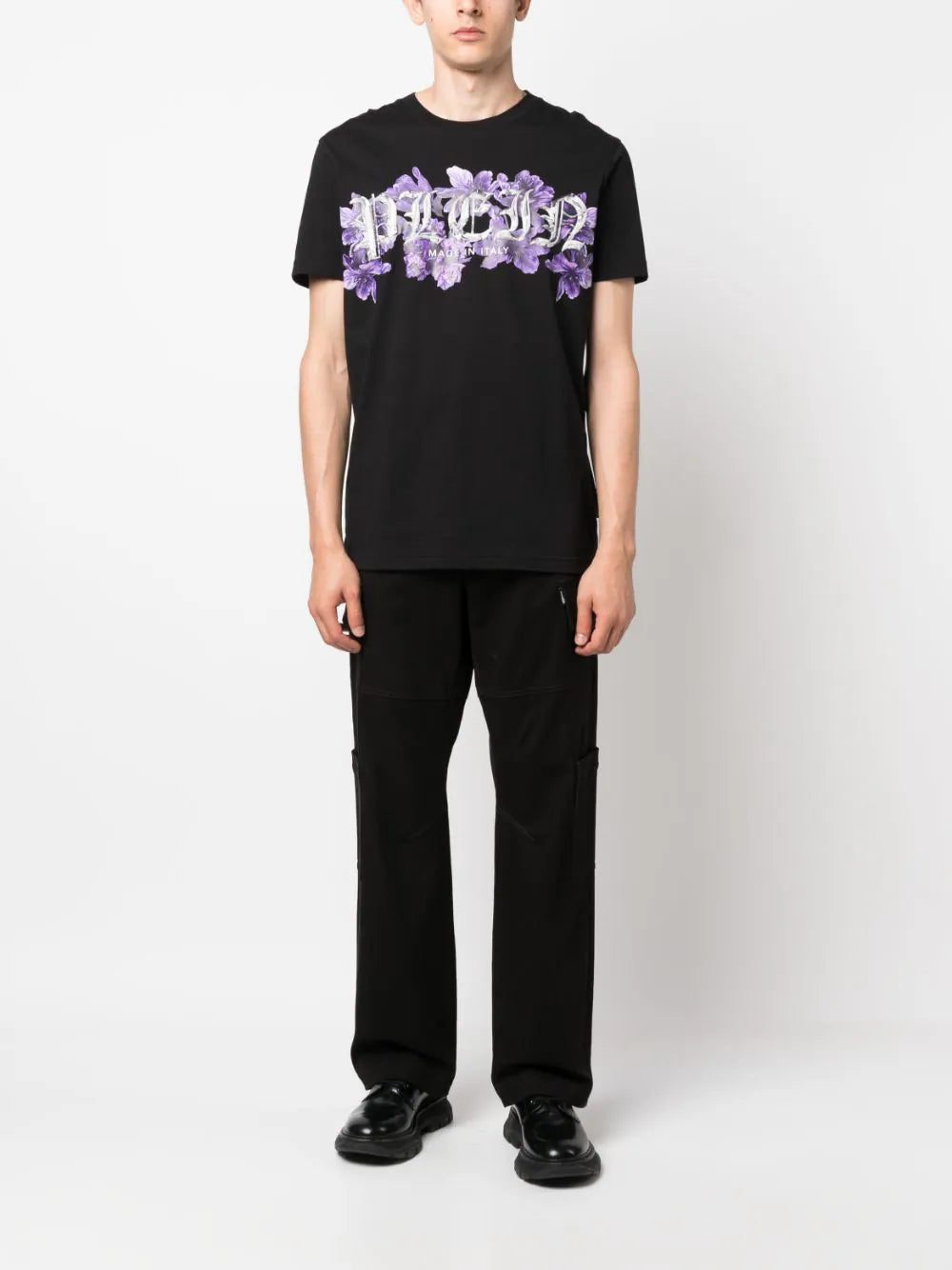 Philipp Plein logo-print cotton T-shirt - Image 2