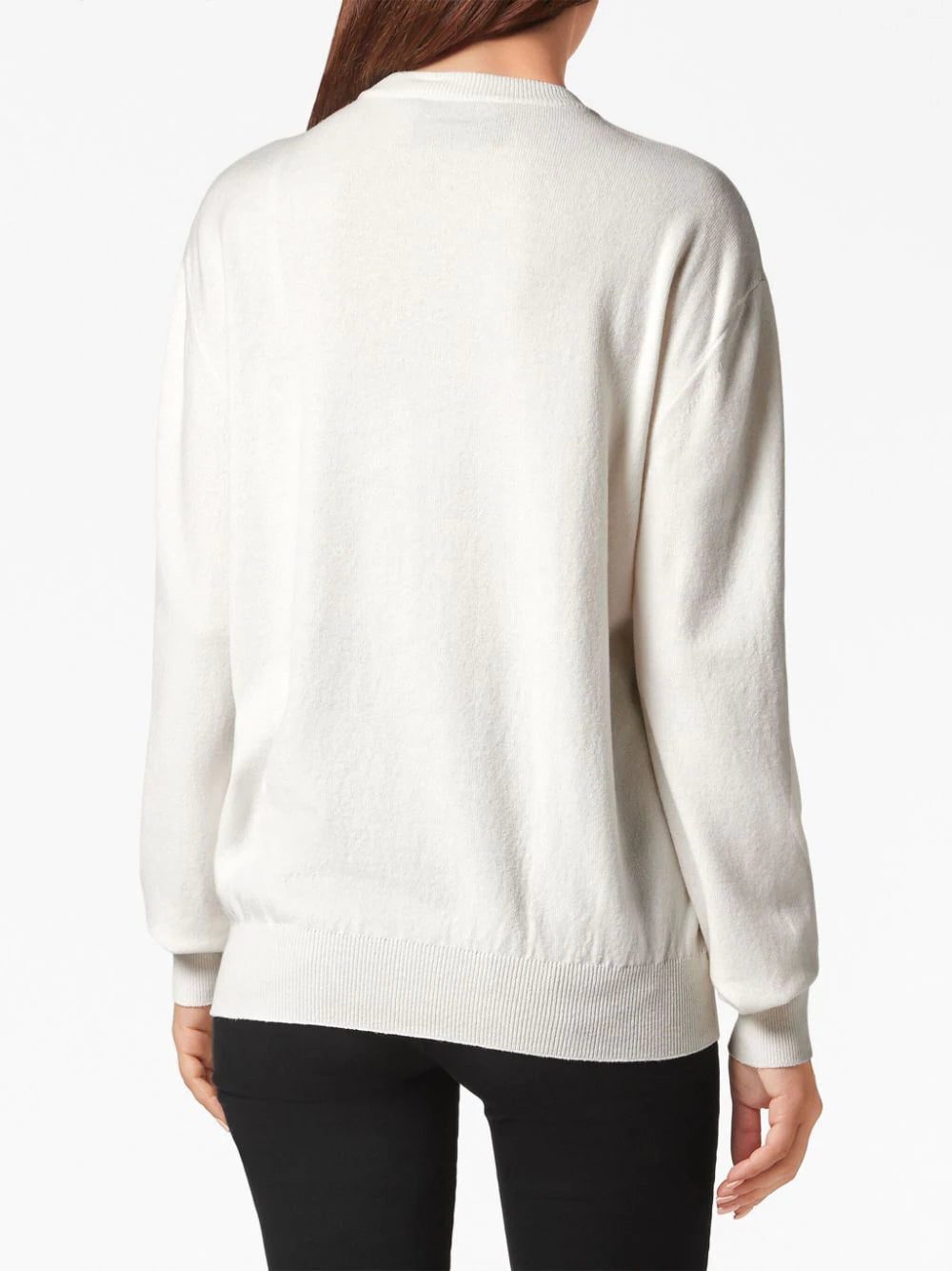 Philipp Plein skull-motif crystal-embellished sweatshirt - Image 4