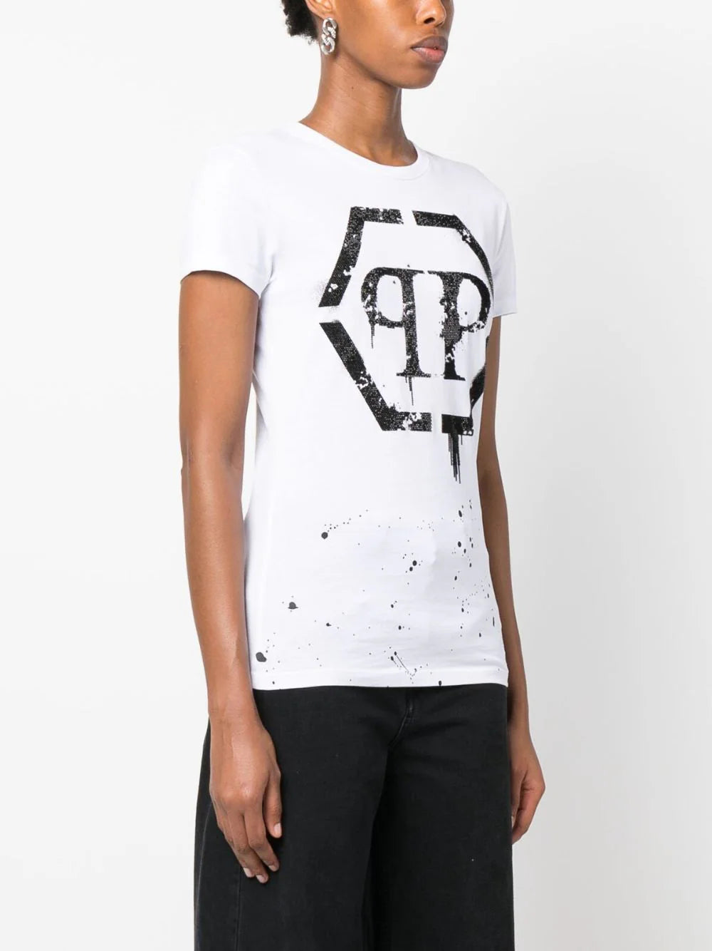 Philipp Plein Sexy Pure Fit Hexagon T-shirt - Image 3