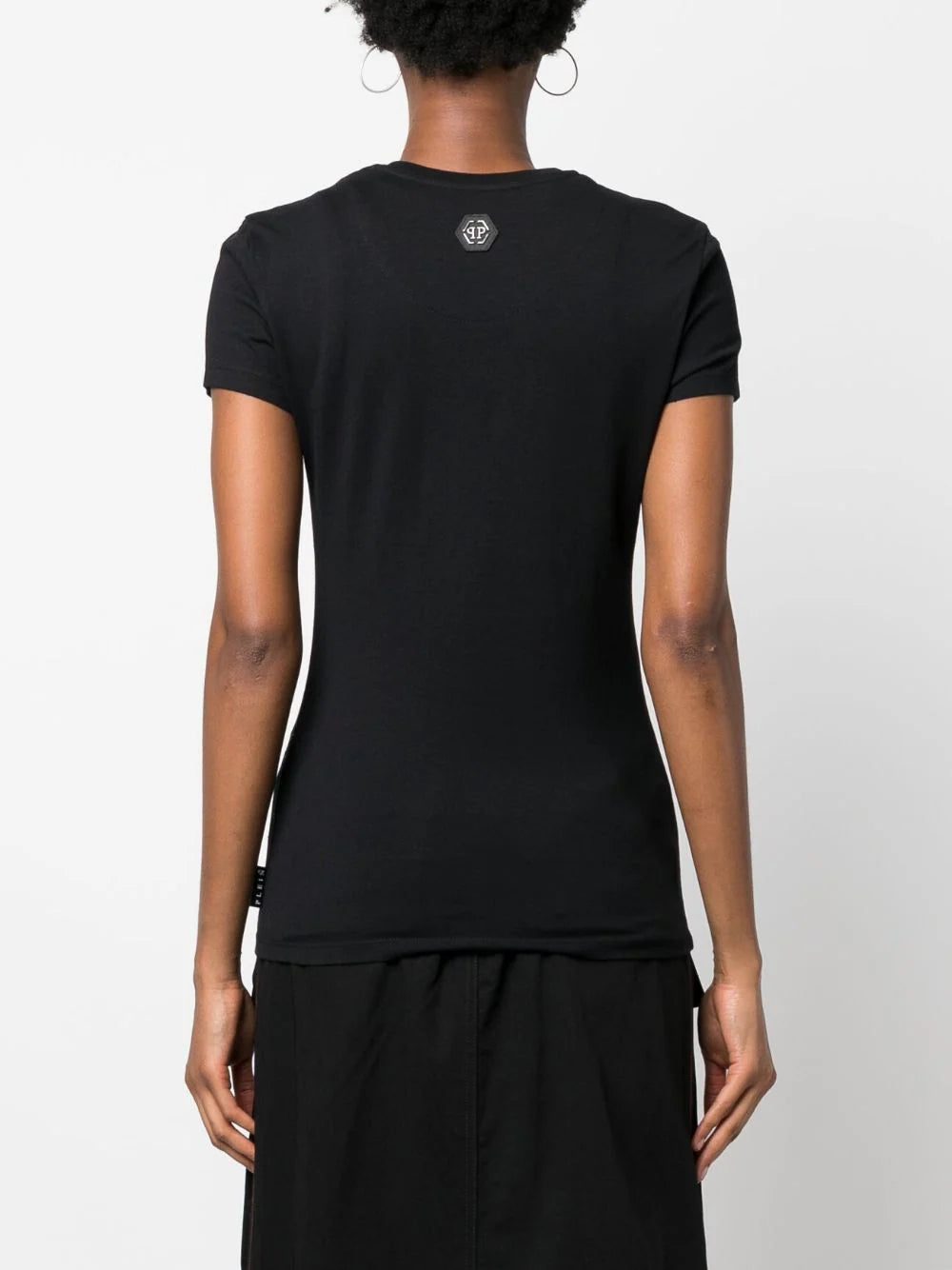 Philipp Plein crystal-embellished logo T-shirt - Image 4