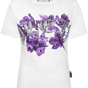 Philipp Plein  floral-print cotton T-shirt