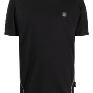 Philipp Plein zip-detailing cotton T-shirt
