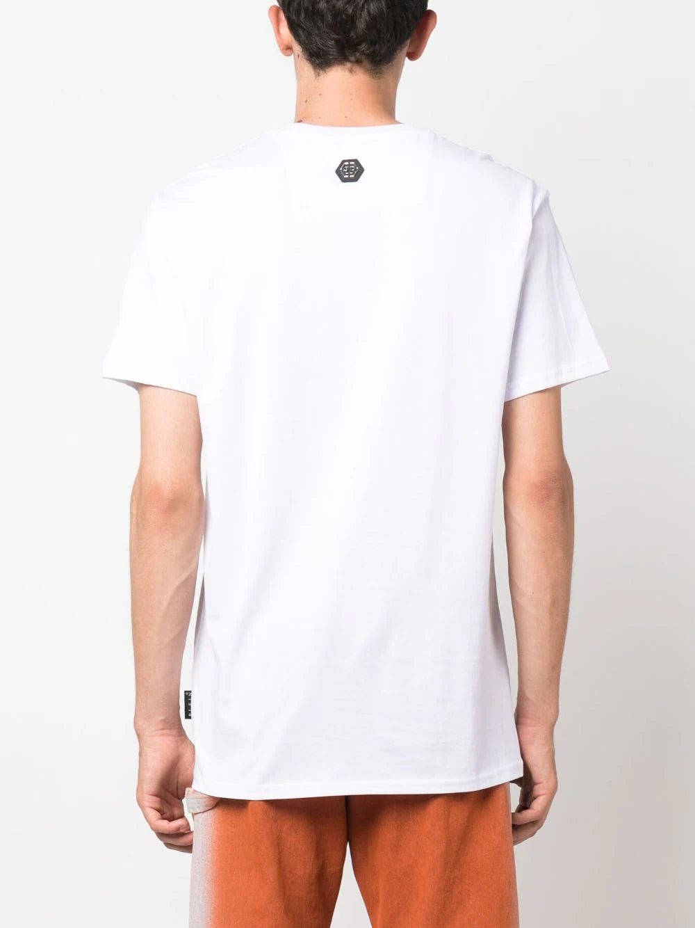 Philipp Plein crystal-embellished logo T-shirt - Image 4