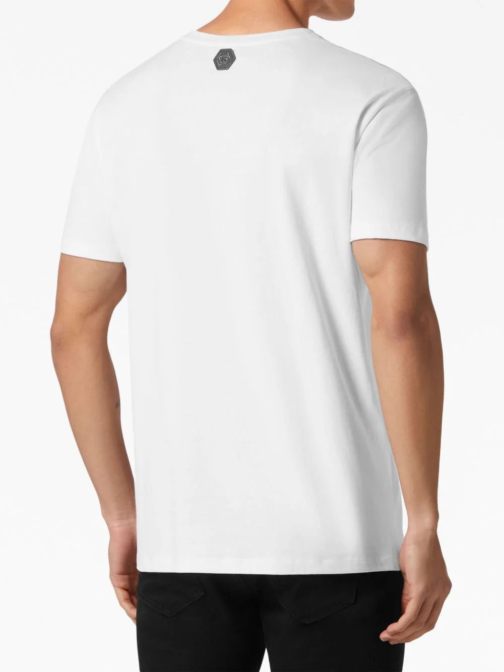 Philipp Plein Gothic logo-embossed T-shirt - Image 4