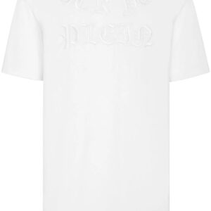Philipp Plein  Gothic logo-embossed T-shirt