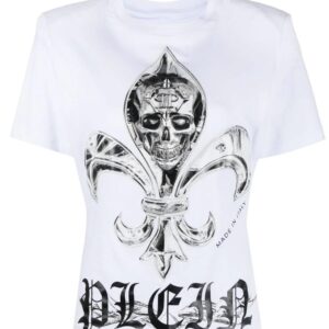 Philipp Plein Sexy Pure Fit Chrome cotton T-shirt