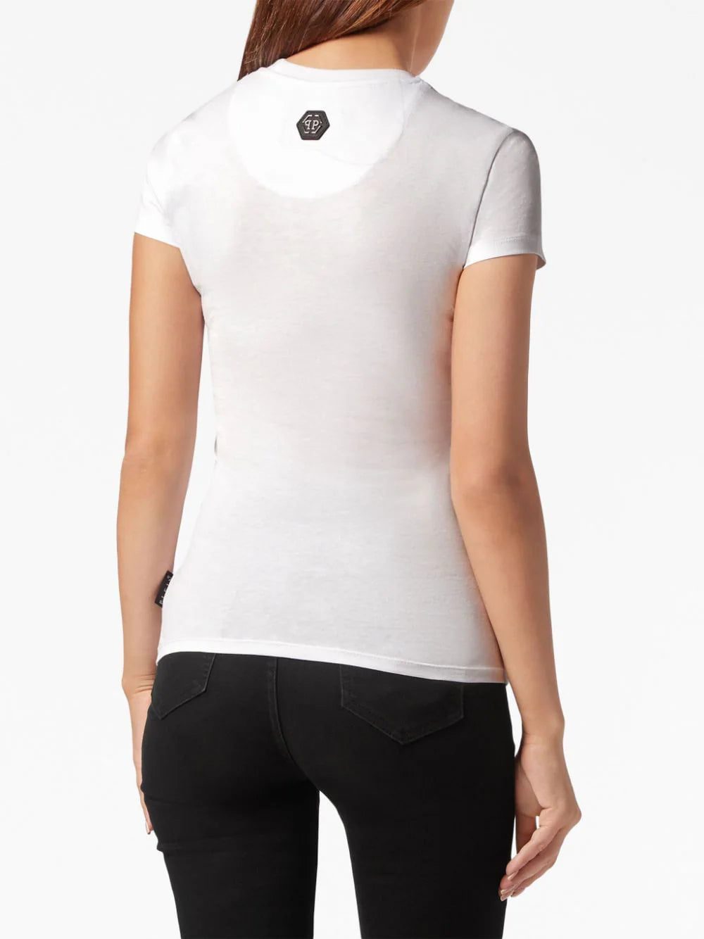 Philipp Plein logo-print cotton T-shirt - Image 4