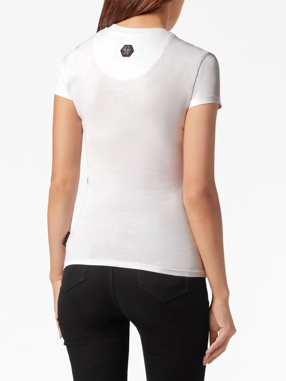 Philipp Plein logo-print cotton T-shirt - Image 4