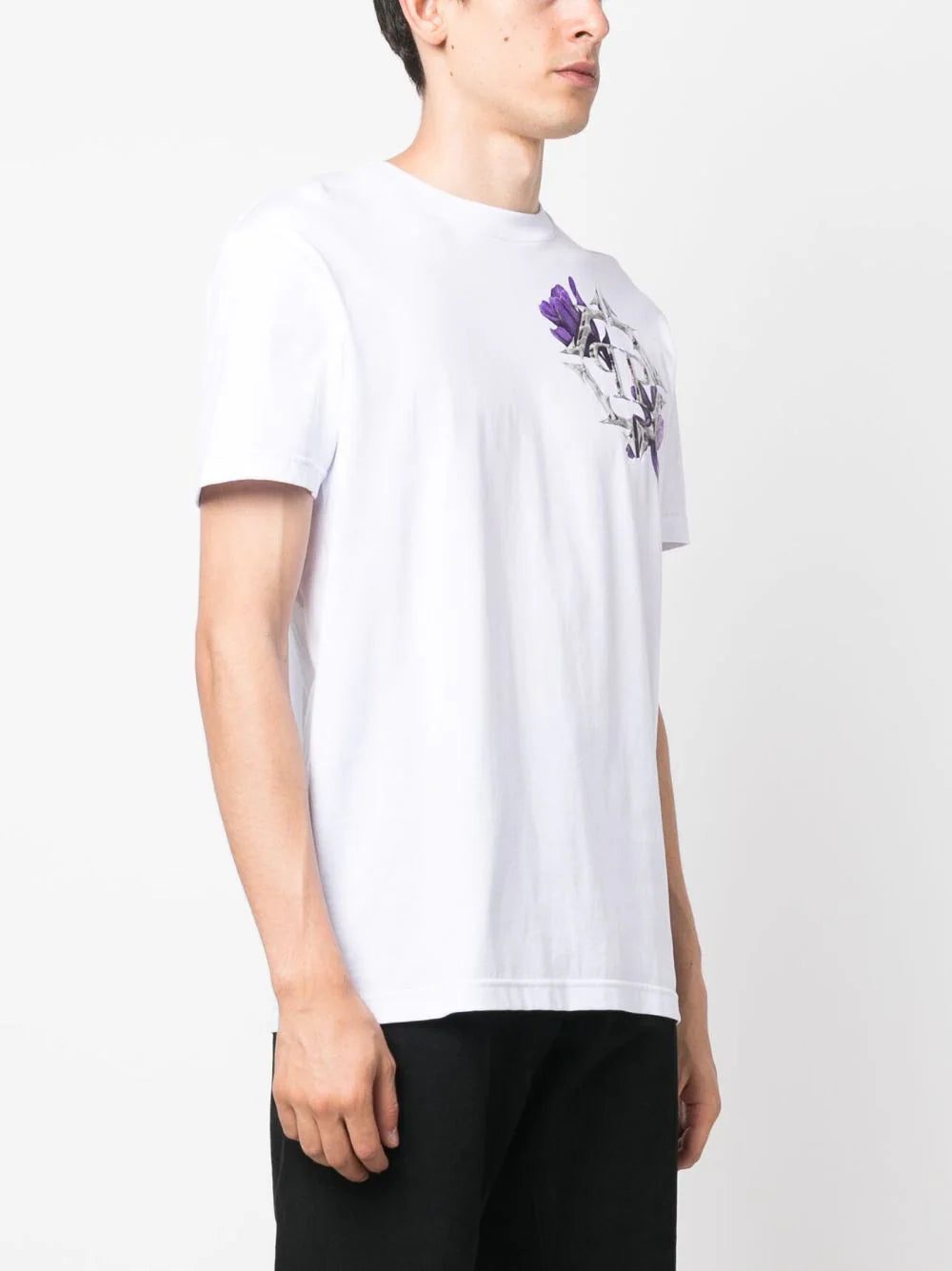 Philipp Plein logo-print cotton T-shirt - Image 3