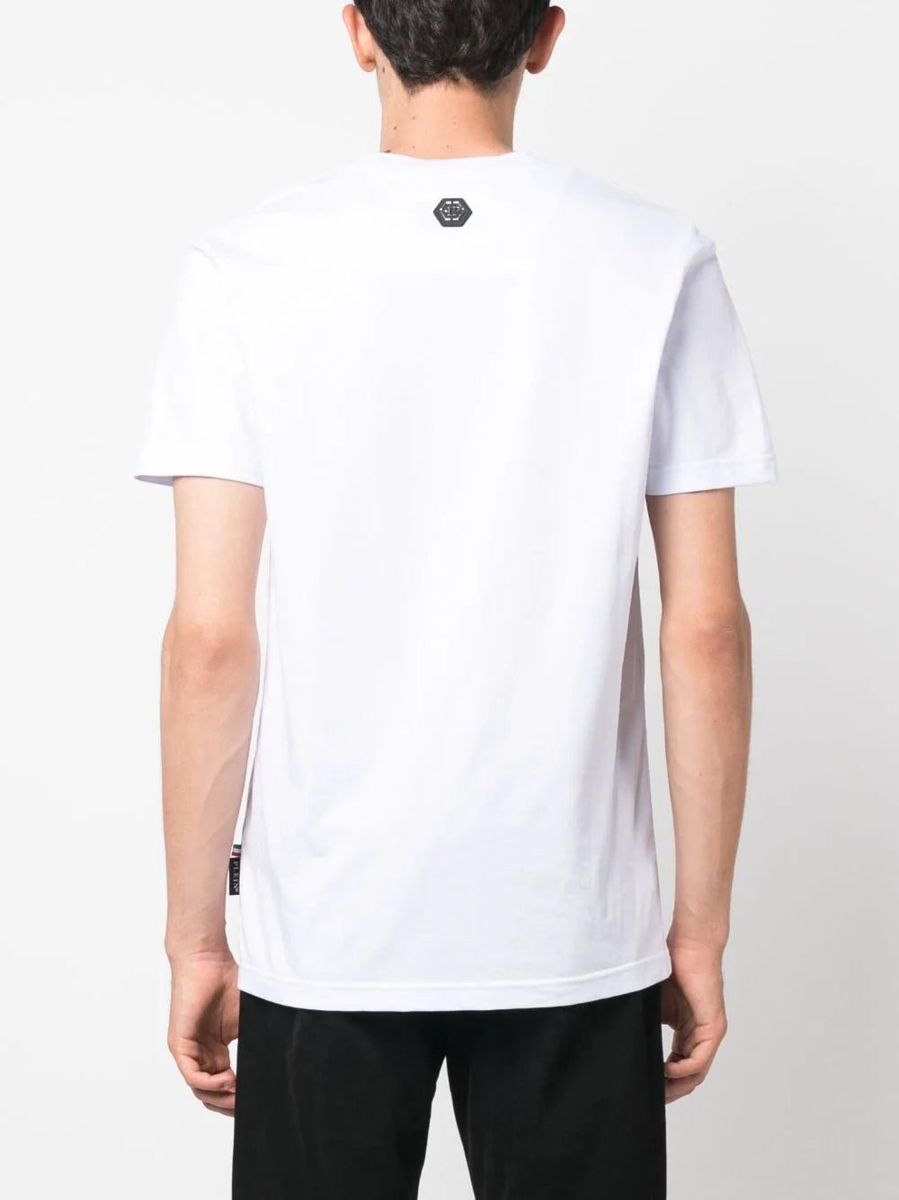 Philipp Plein logo-print cotton T-shirt - Image 4