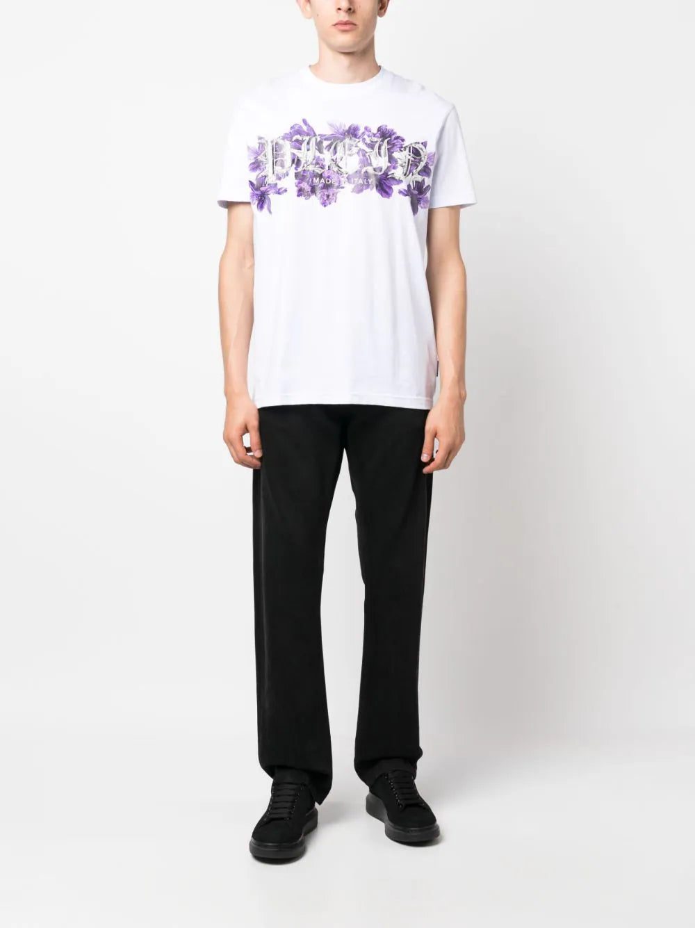 Philipp Plein logo-print cotton T-shirt - Image 2