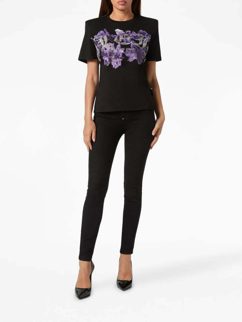 Philipp Plein logo-print cotton T-shirt - Image 2