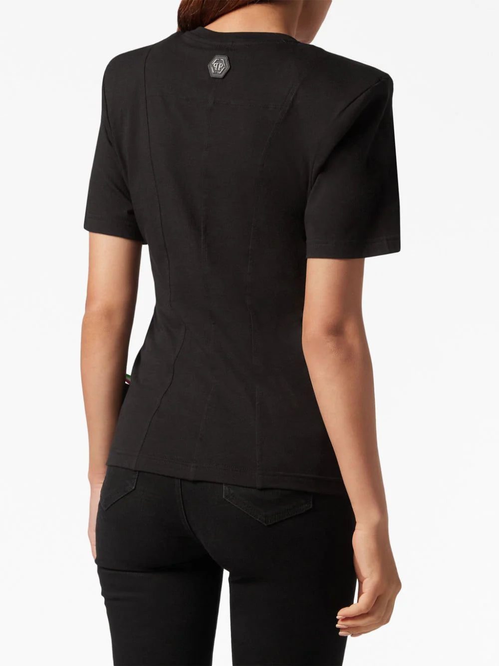 Philipp Plein logo-print cotton T-shirt - Image 4