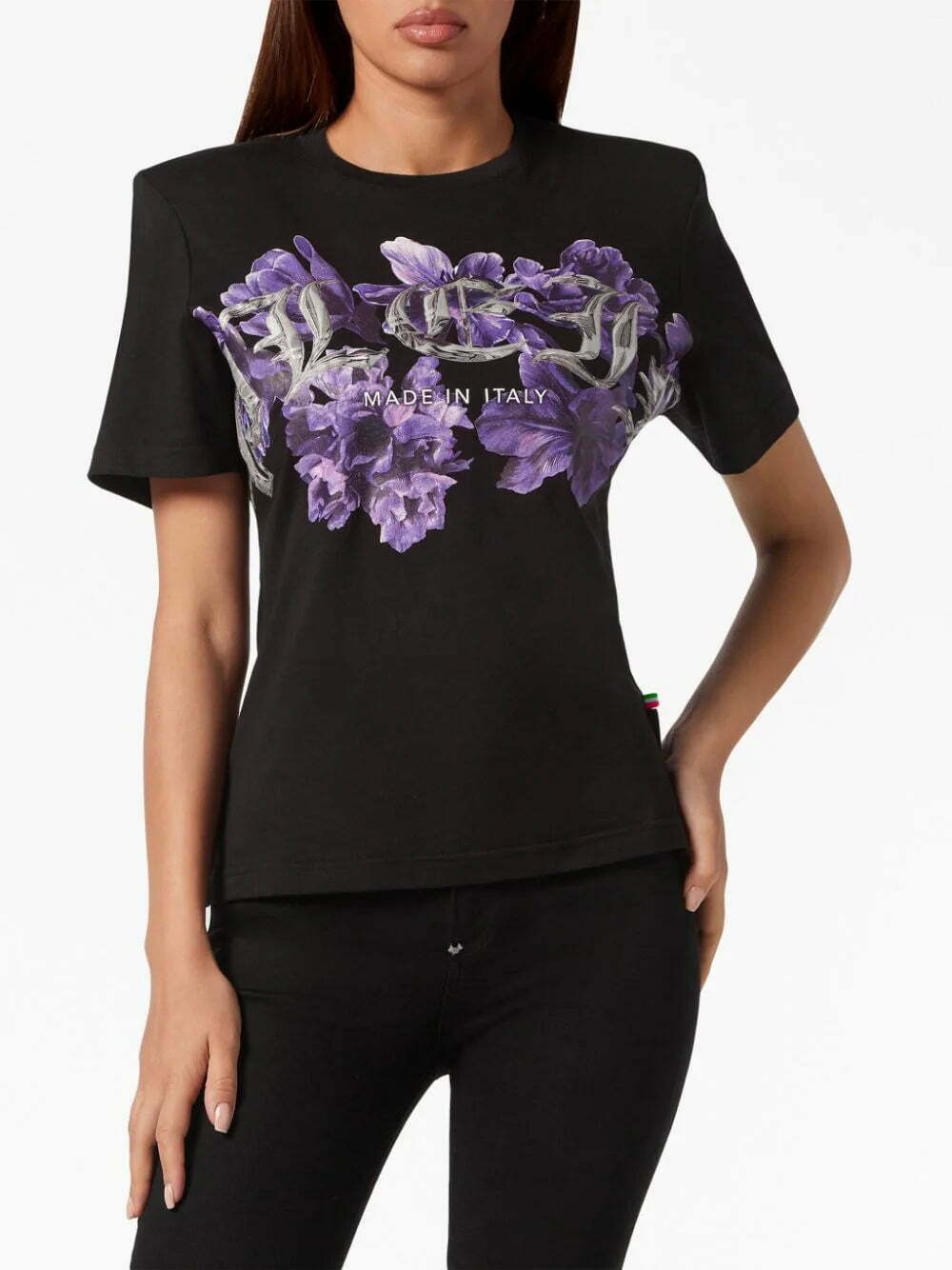 Philipp Plein logo-print cotton T-shirt - Image 3