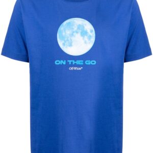 Off-White  On The Go Moon cotton T-shirt