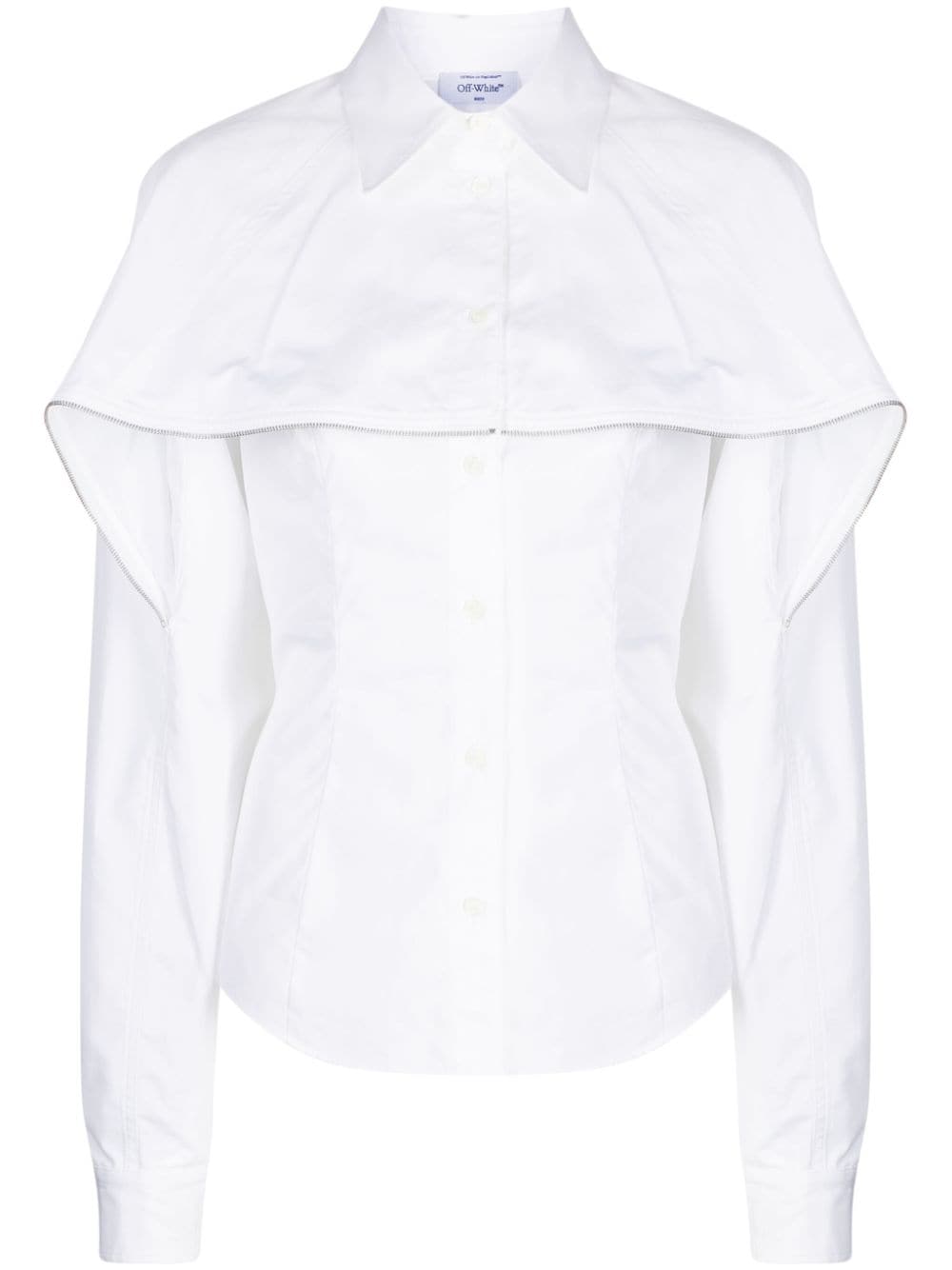 Off-White long-sleeve button-fastening shirt