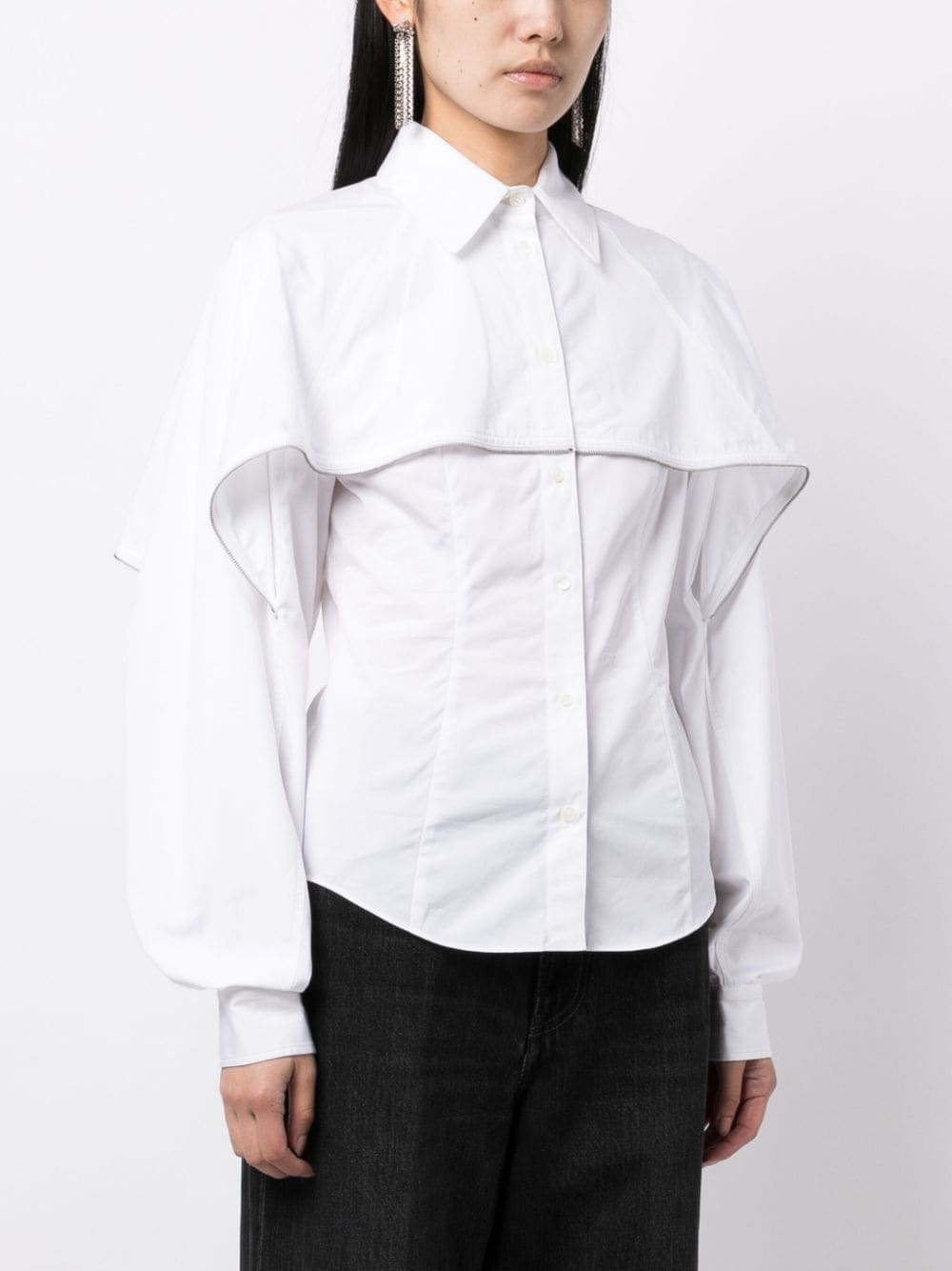 Off-White long-sleeve button-fastening shirt - Image 3