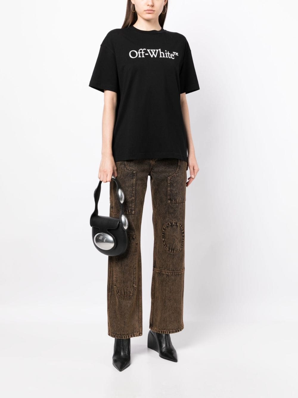 Off-White logo-print short-sleeve T-shirt - Image 2