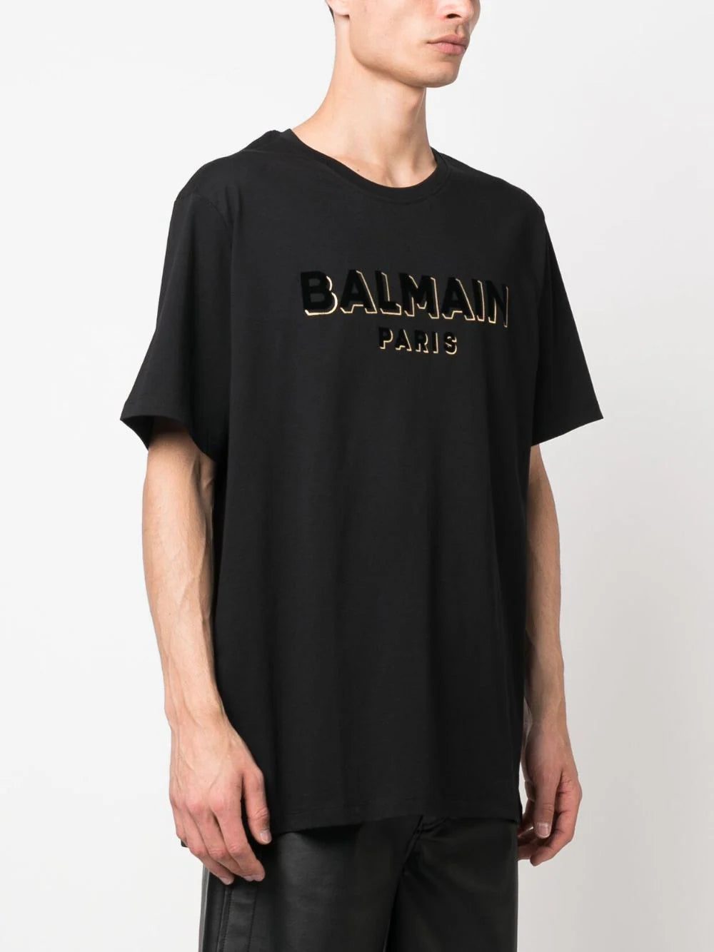 Balmain logo-print cotton T-shirt - Image 3
