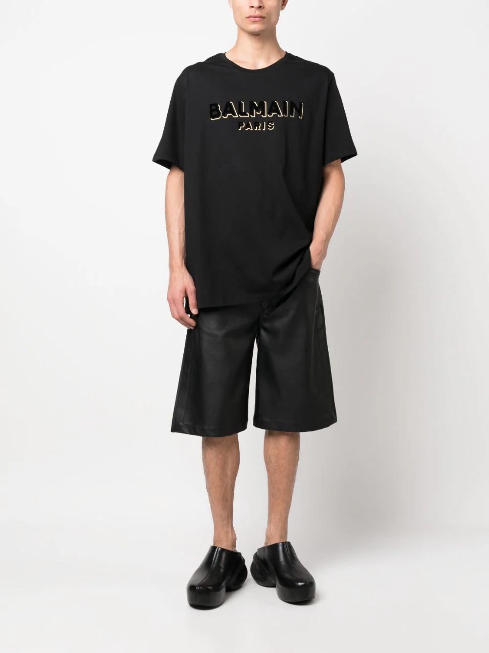 Balmain logo-print cotton T-shirt - Image 2