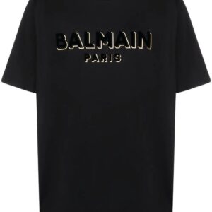 Balmain logo-print cotton T-shirt