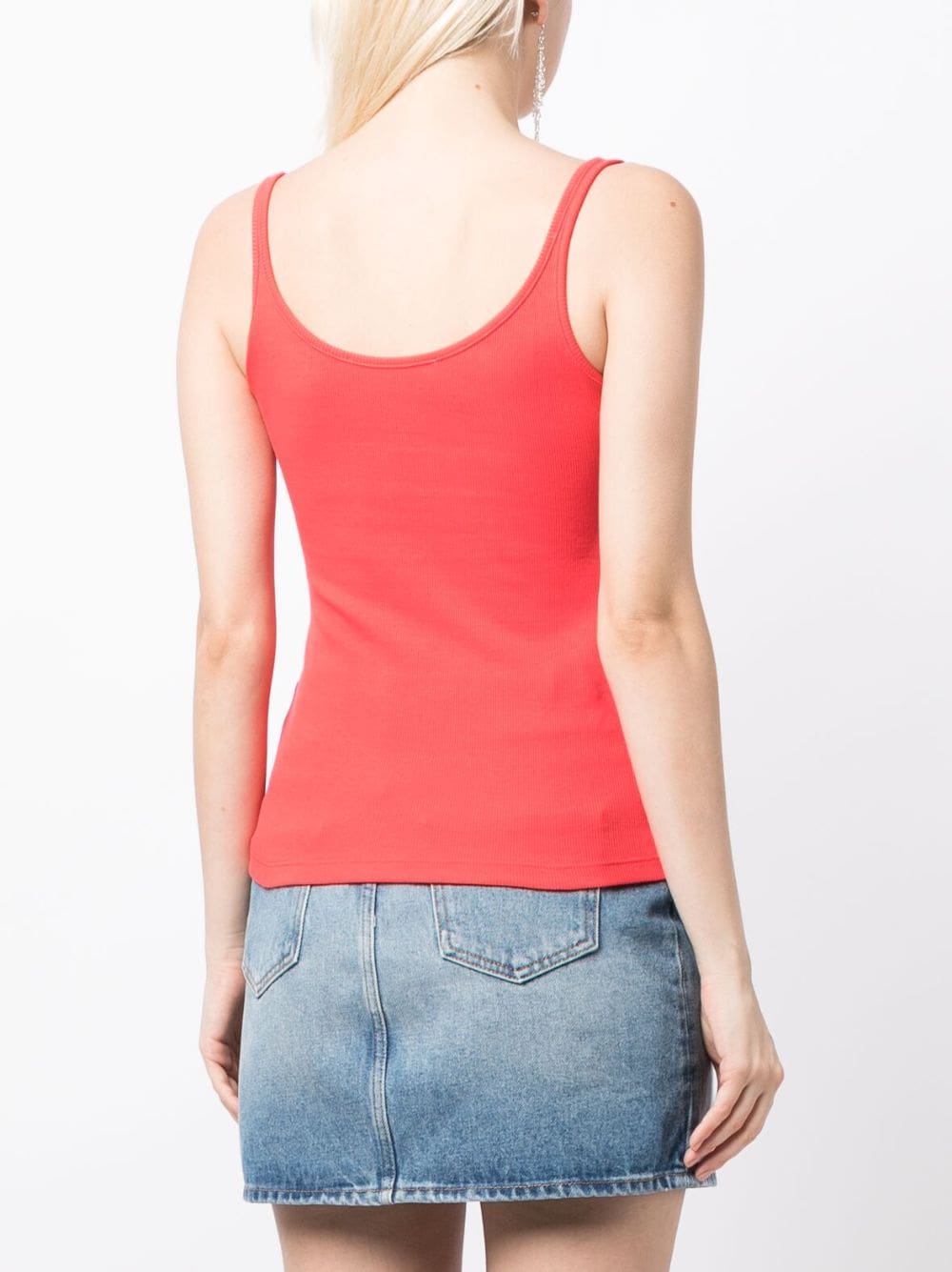 Off-White Off Stamp ribbed tank top - Image 4