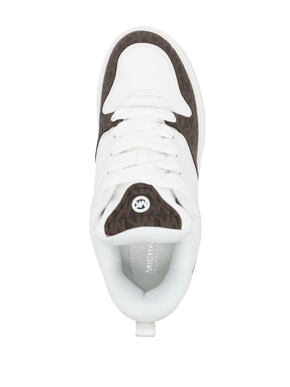 Michael Michael Kors monogram-pattern lace-up sneakers - Image 4