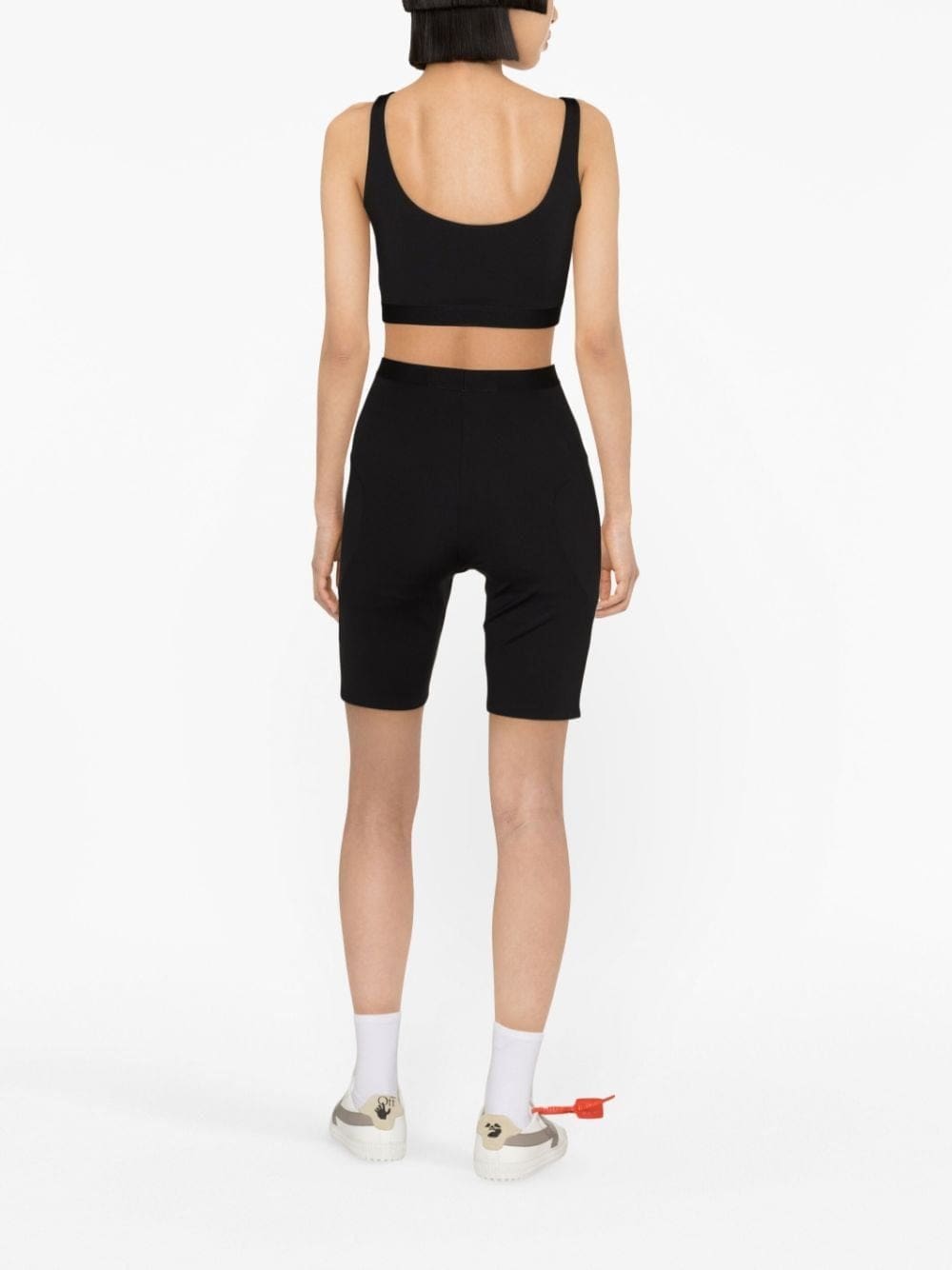 Off-White logo-print crop top - Image 3