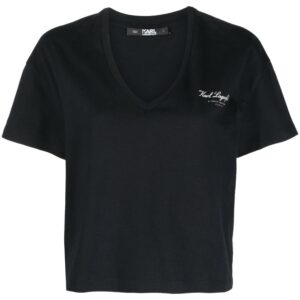 Karl Lagerfeld Hotel Karl organic cotton T-shirt
