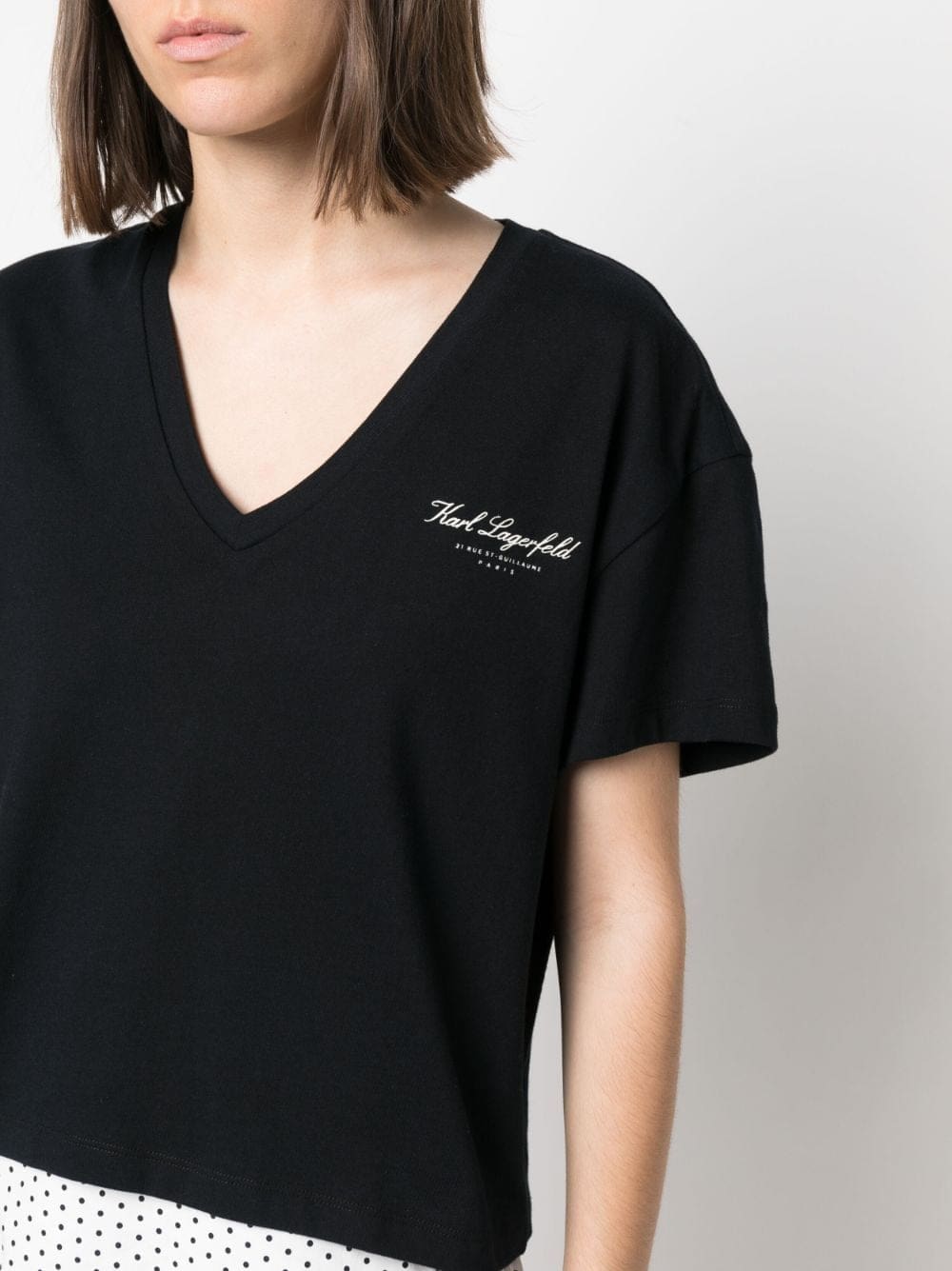 Karl Lagerfeld Hotel Karl organic cotton T-shirt - Image 5