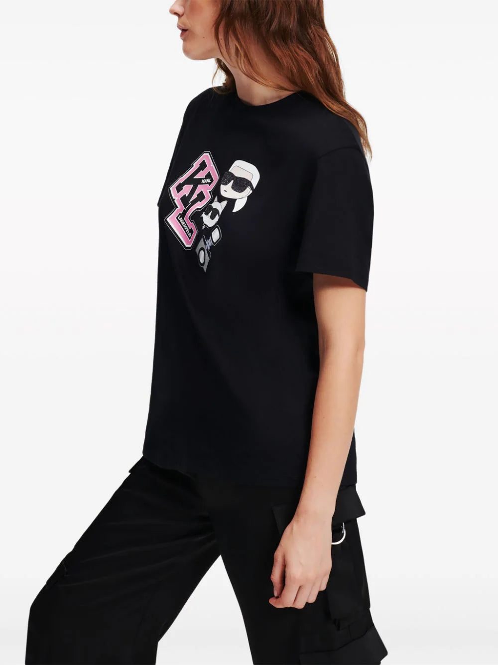 Karl Lagerfeld Ikonik organic cotton T-shirt - Image 4