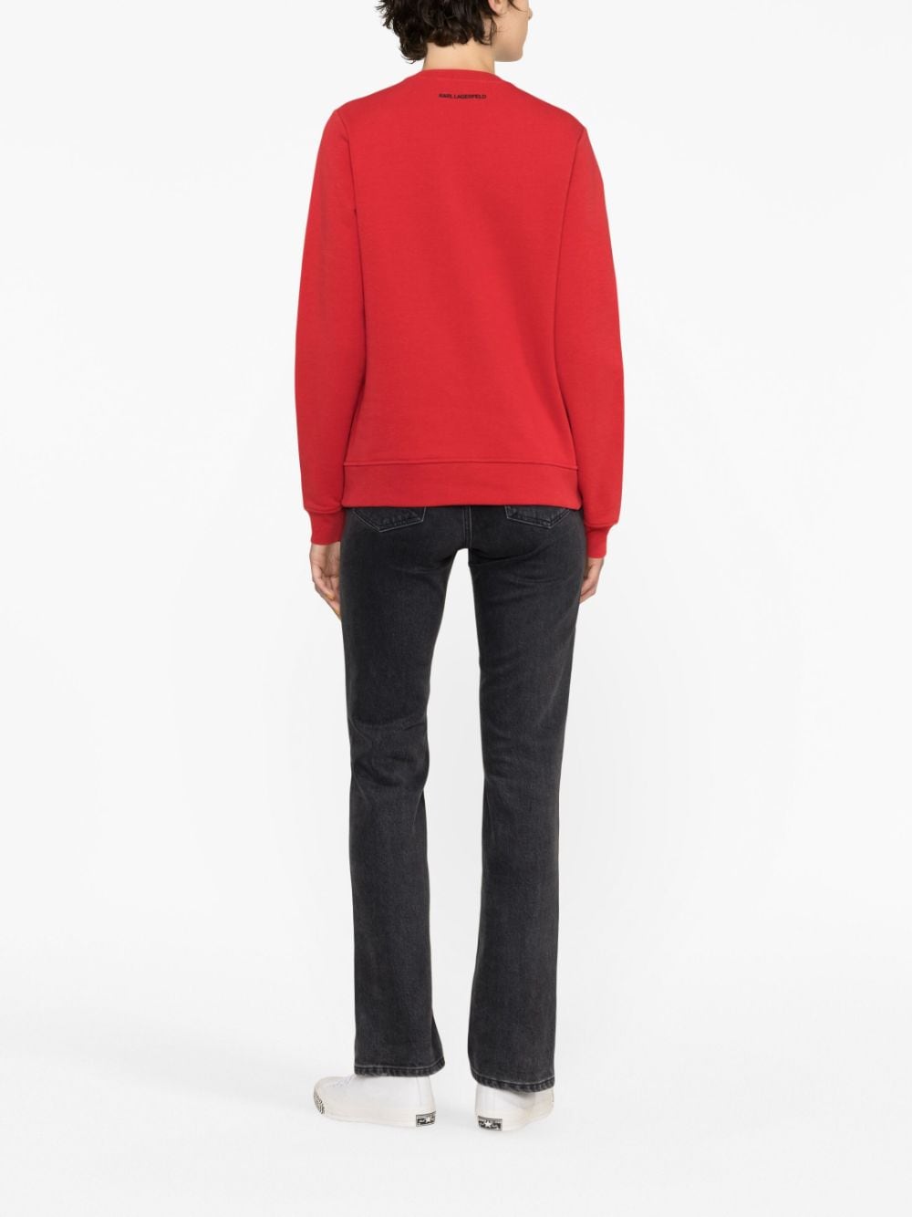 Karl Lagerfeld Ikonik Karl & Choupette sweatshirt - Image 3