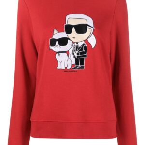 Karl Lagerfeld Ikonik Karl & Choupette sweatshirt