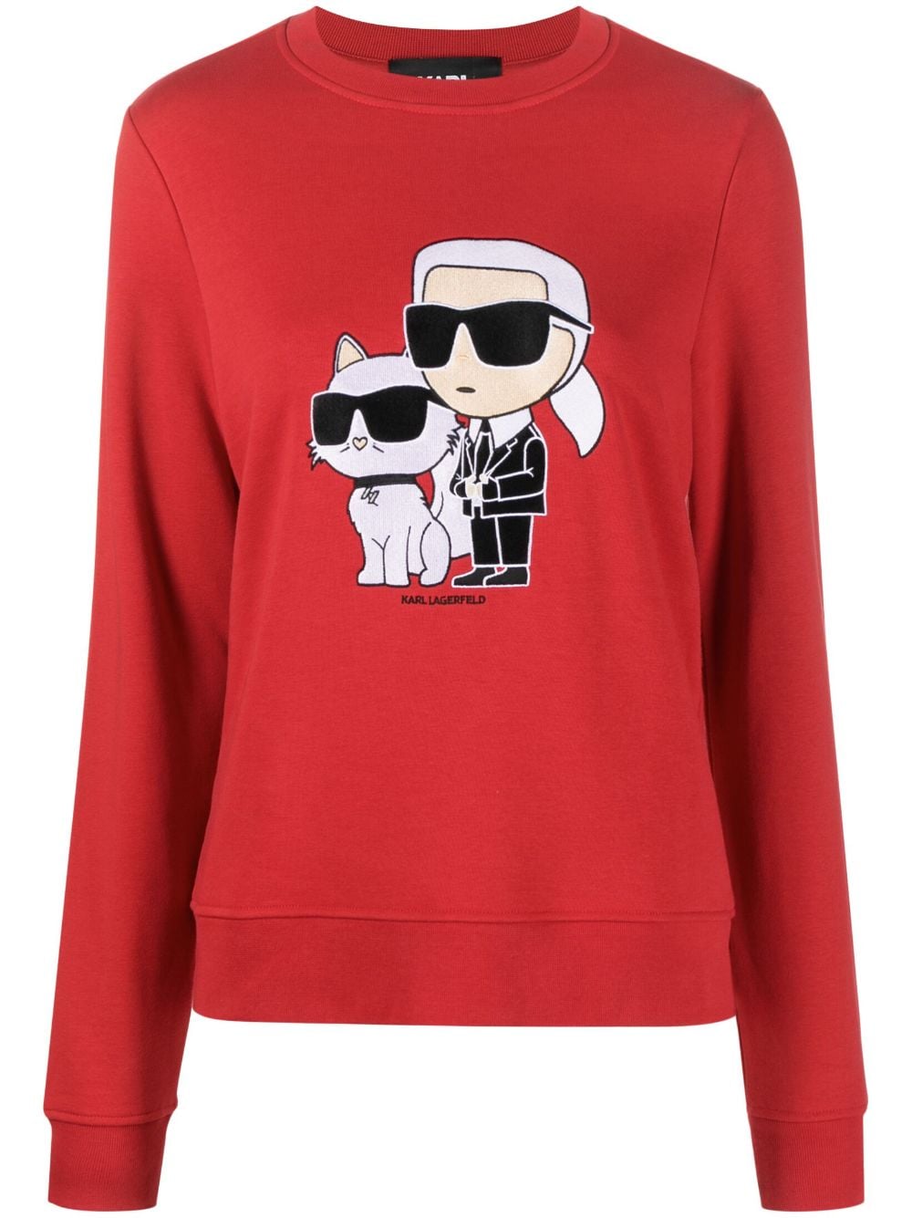 Karl Lagerfeld Ikonik Karl & Choupette sweatshirt