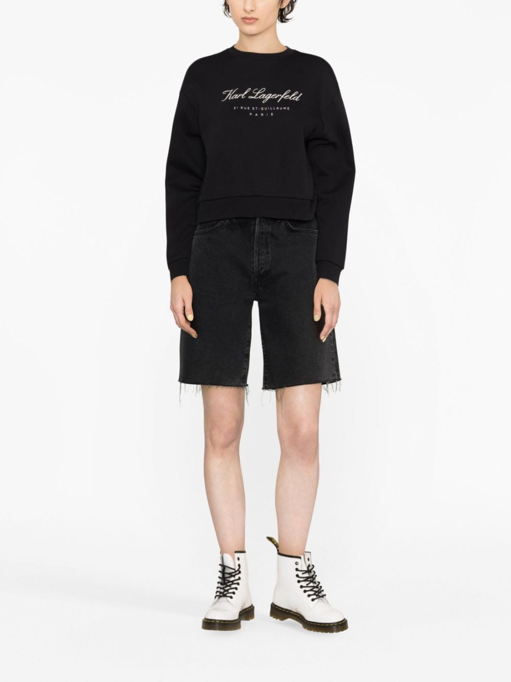 Karl Lagerfeld Hotel Karl crew-neck sweatshirt - Image 2