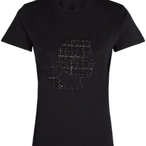 Karl Lagerfeld bouclé-detail crew-neck T-shirt