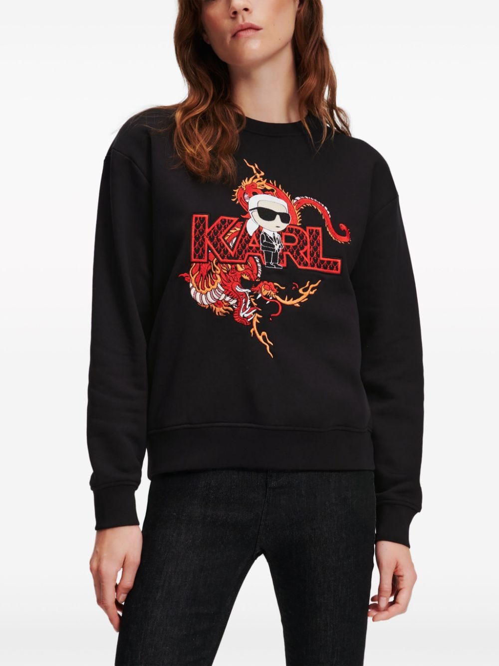 Karl Lagerfeld Year of the Dragon Ikonik sweatshirt - Image 5
