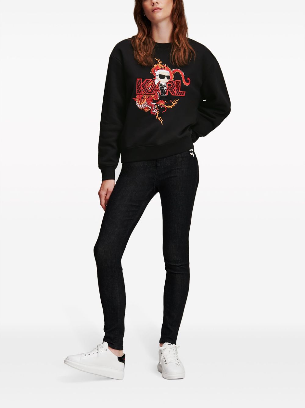 Karl Lagerfeld Year of the Dragon Ikonik sweatshirt - Image 2