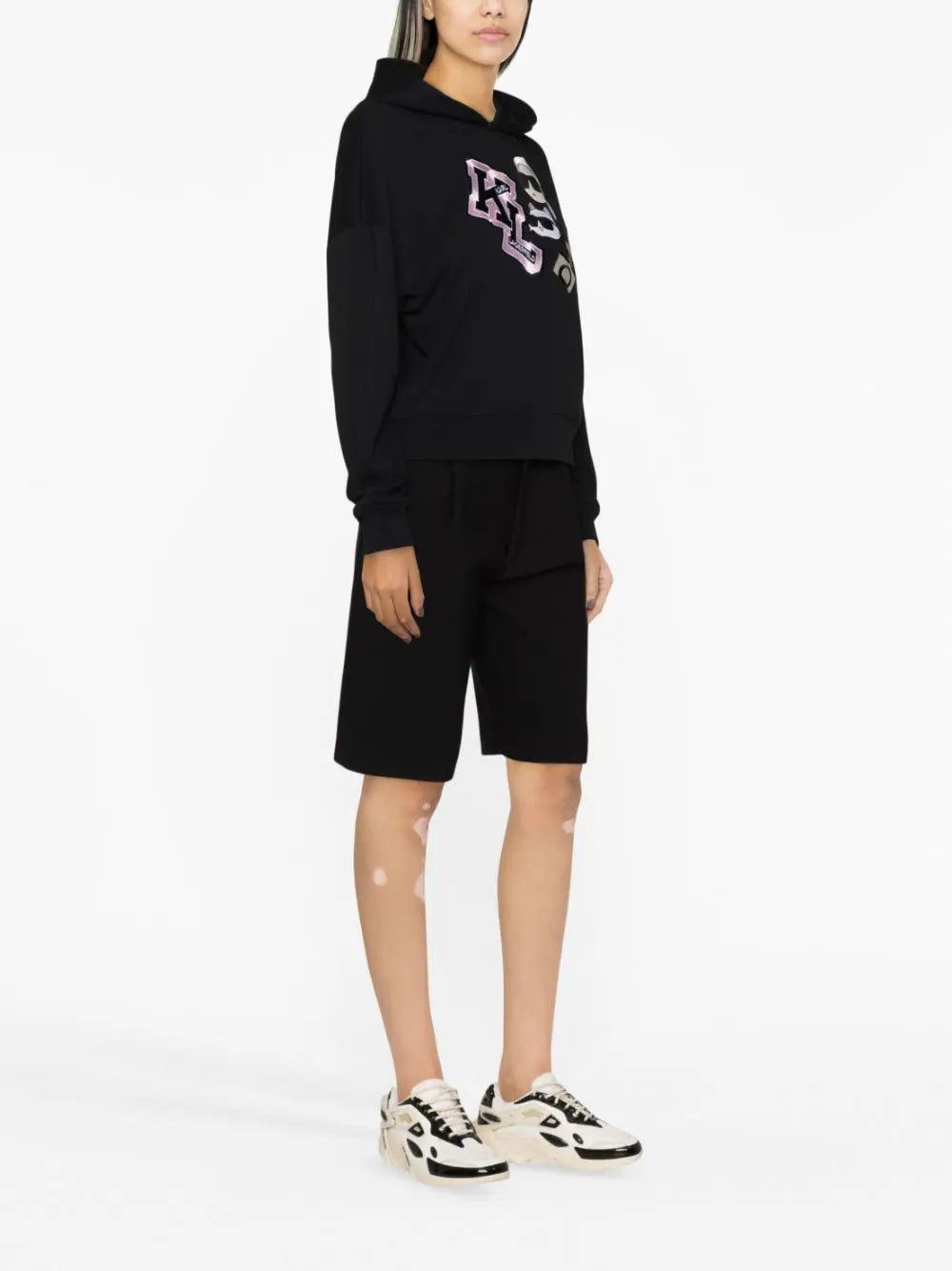 Karl Lagerfeld Ikonik Varsity hoodie - Image 4