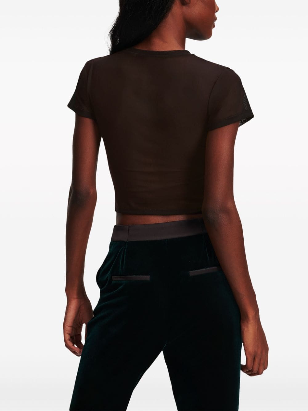 Karl Lagerfeld two-in-one waistcoat T-shirt - Image 5