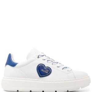 Love Moschino logo-patch low-top sneakers