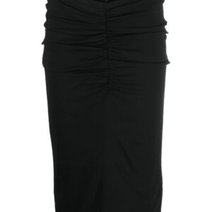 Versace  Medusa georgette midi skirt