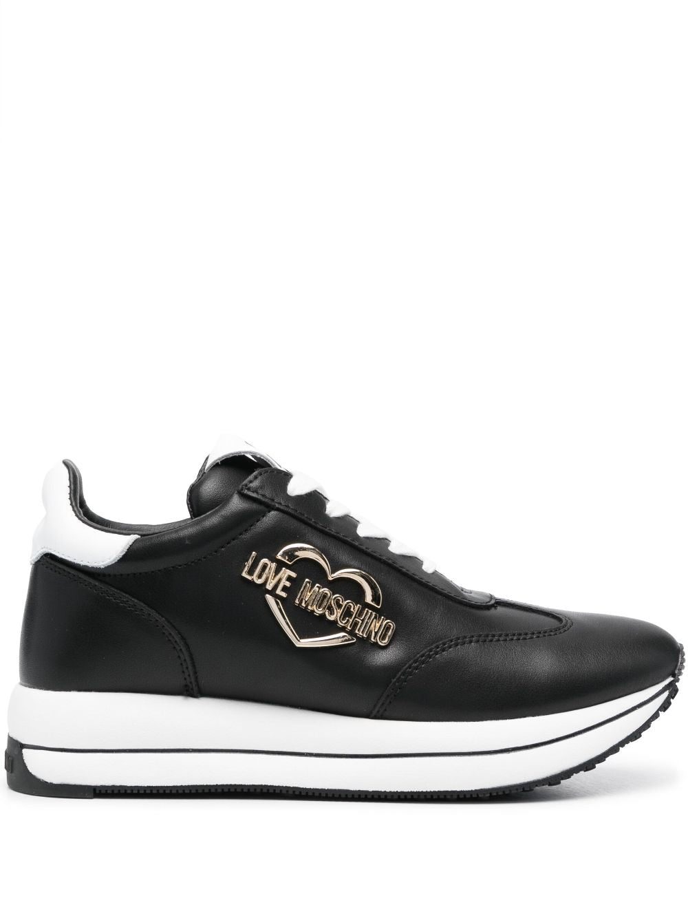 Love Moschino logo-plaque low-top sneakers