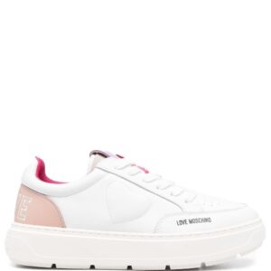 Love Moschino heart-motif low-top sneakers