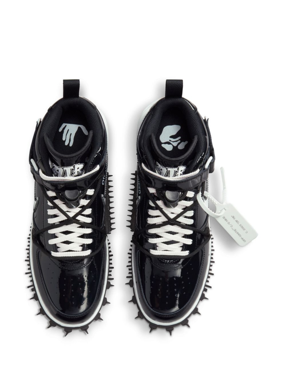 Nike X Off-White Air Force 1 Mid sneakers - Image 4