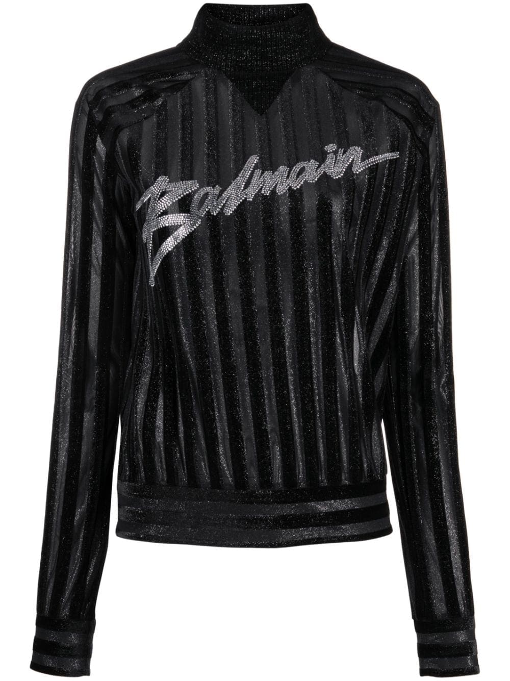 Balmain logo-embellished sweatshirt